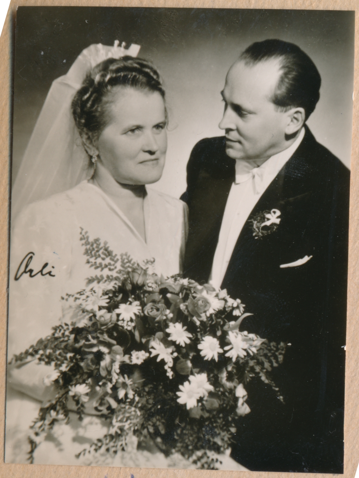 Adina och Artur Lindfors 1950 0002